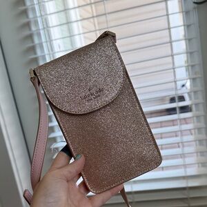Kate Spade Sparkling Crossbody Bag - Rose Gold